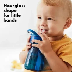 Oxo Straw, Sippy & Training Cups|Dishes, Utensils & Food Containers*- Tot Adventure Water Bottle Navy, Plastic