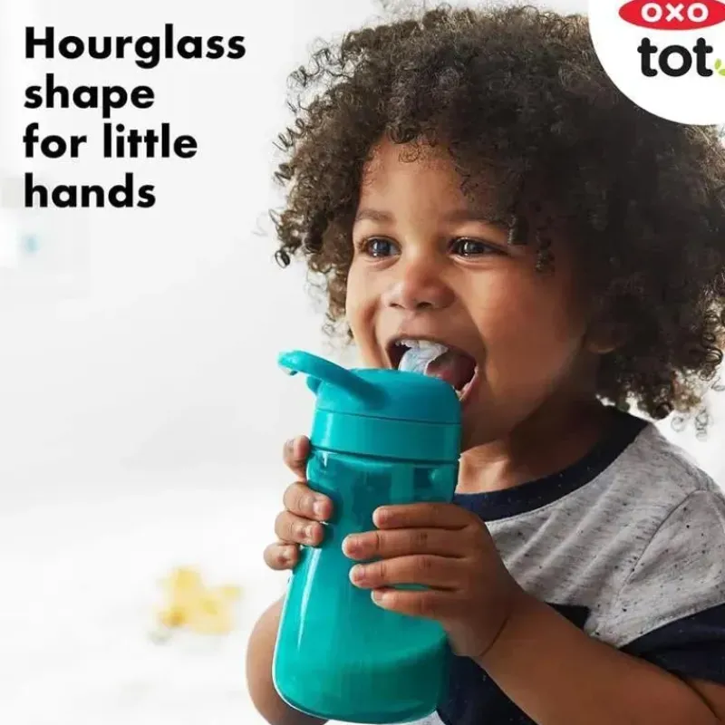 Oxo Water Bottle|Dishes, Utensils & Food Containers*- Tot Adventure Water Bottle, Blossom