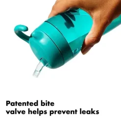 Oxo Straw, Sippy & Training Cups|Dishes, Utensils & Food Containers*- Tot Adventure Water Bottle Teal, Plastic