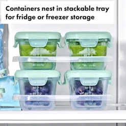 Oxo Food Storage*- Tot Baby Blocks Food Storage Container 6 Oz