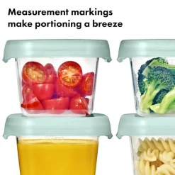 Oxo Food Storage*- Tot Baby Blocks Food Storage Container 6 Oz