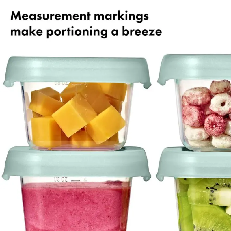 Oxo Food Storage*- Tot Baby Blocks Food Storage Container 4 Oz
