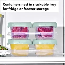 Oxo Food Storage*- Tot Baby Blocks Food Storage Container 4 Oz
