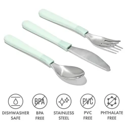 Oxo Utensils & Accessories|Dishes, Utensils & Food Containers*- Tot Cutlery For Big Kids, Opal