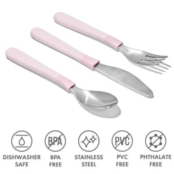Oxo Utensils & Accessories|Dishes, Utensils & Food Containers*- Tot Cutlery For Big Kids, Blossom