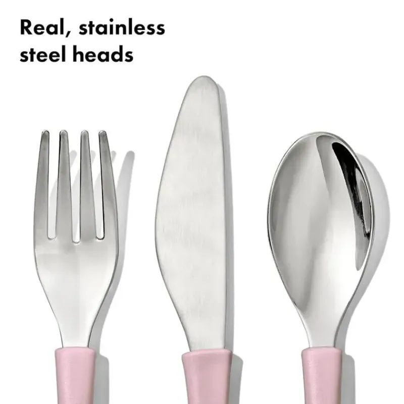 Oxo Utensils & Accessories|Dishes, Utensils & Food Containers*- Tot Cutlery For Big Kids, Blossom