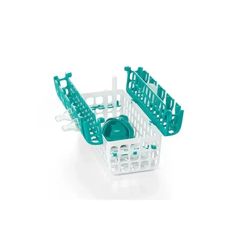 Oxo Utensils & Accessories|Dishes, Utensils & Food Containers*- Tot Dishwasher Basket for Bottle Parts & Accessories, Teal