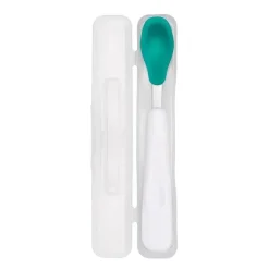 Oxo Utensils & Accessories|Dishes, Utensils & Food Containers*- Tot On-the-Go Feeding Spoon with Travel Case, Teal