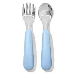 Oxo Utensils & Accessories|Dishes, Utensils & Food Containers*- Tot On-The-Go Fork and Spoon Set, Dusk