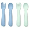 Oxo Utensils & Accessories|Dishes, Utensils & Food Containers*- Tot Plastic Fork and Spoon Set, Opal/Dusk