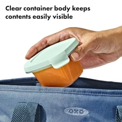 Oxo Food Storage*- Tot Silicone Baby Blocks Food Storage Container 4 Oz