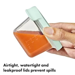 Oxo Food Storage*- Tot Silicone Baby Blocks Food Storage Container 4 Oz
