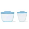 Oxo Food Jars & Snack Cups|Dishes, Utensils & Food Containers*- Tot Silicone Reusable Bags - 2 Piece Cup And Snack Set, Dusk