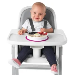 Oxo Suction Plates & Bowls|Dishes, Utensils & Food Containers*- Tot Stick & Stay Divided Plate, Pink