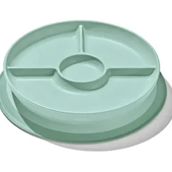 Oxo Plates & Bowls|Dishes, Utensils & Food Containers*- Tot Stick & Stay Suction Divided Plate, Opal
