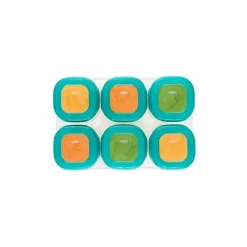Oxo Food Storage*Tot Baby Block Freezer Storage Containers 2 oz - Teal