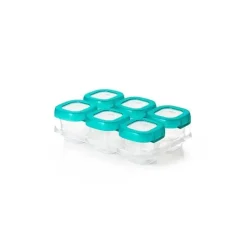 Oxo Food Storage*Tot Baby Block Freezer Storage Containers 2 oz - Teal