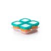Oxo Food Jars & Snack Cups|Dishes, Utensils & Food Containers*Tot Baby Blocks Freezer Storage Containers 4 oz - Teal