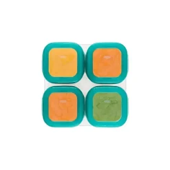 Oxo Food Jars & Snack Cups|Dishes, Utensils & Food Containers*Tot Baby Blocks Freezer Storage Containers 4 oz - Teal
