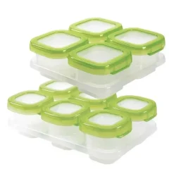 Oxo Food Storage*Tot 12-Piece Baby Blocks Set, Tot Green