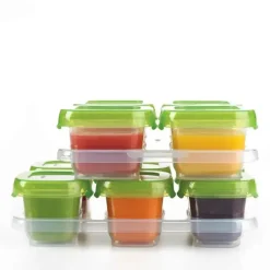 Oxo Food Storage*Tot 12-Piece Baby Blocks Set, Tot Green