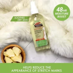 Palmers Mom Skincare & Beauty Products|Gift For Mom*Palmer's - Cocoa Butter Formula Massage Oil for Stretch Marks and Pregnancy Skincare, 3.4 Ounces