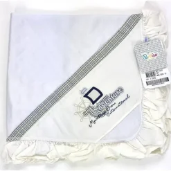 Paraiso Blankets & Quilts*Adventure Blanket, Cream/White