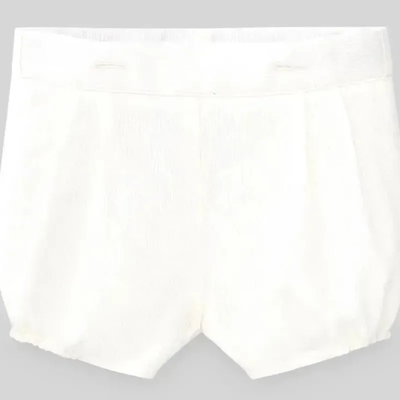 Paz Rodriguez Baby Shorts, Jeans & Pants*- Baby Boy Woven Newborn Short Dulzura, Cream