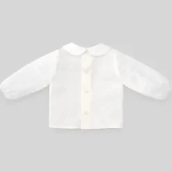 Paz Rodriguez Baby Tops*- Baby Boy Woven Newborn Blouse Dulzura, Cream