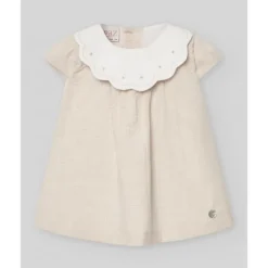 Paz Rodriguez Dresses|Baby Dresses & Skirts*- Baby Girl Woven Newborn Dress Lino, Linen