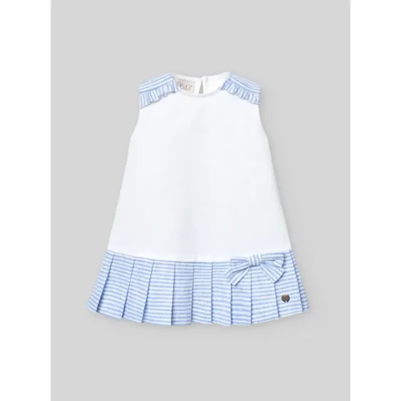 Paz Rodriguez Dresses|Baby Dresses & Skirts*- Baby Girl Knit Newborn Dress Dorna, White