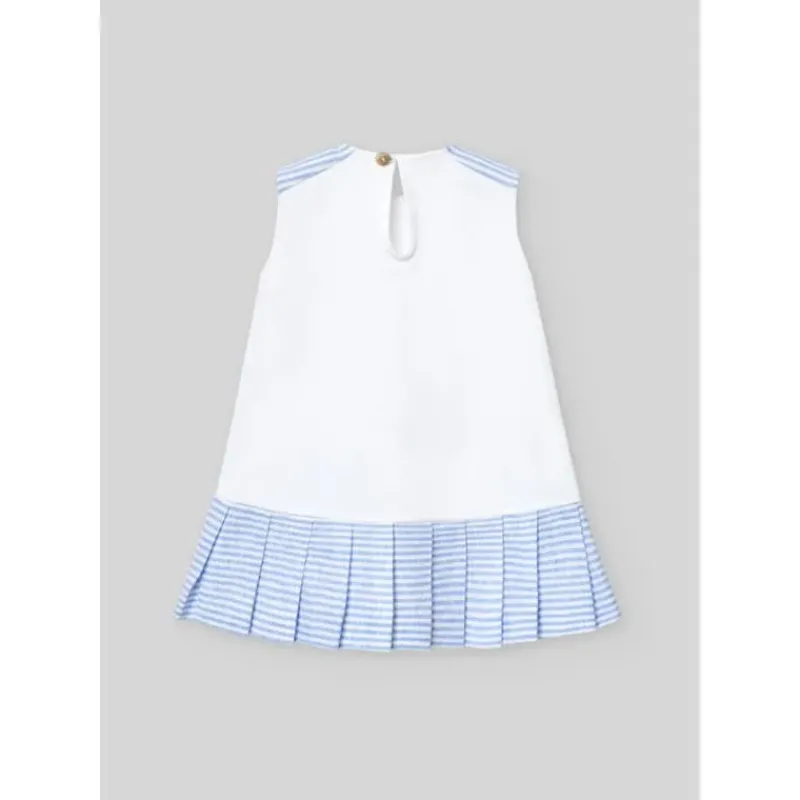 Paz Rodriguez Dresses|Baby Dresses & Skirts*- Baby Girl Knit Newborn Dress Dorna, White
