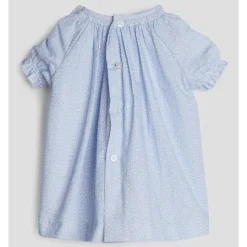 Paz Rodriguez Dresses|Baby Dresses & Skirts*- Baby Girl Woven Newborn Dress Vento, Sky Blue