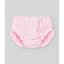 Paz Rodriguez Baby Sets*- Baby Girl Set Woven Newborn Dress + Bloomers Linda, Chalk Pink