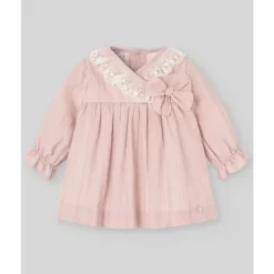 Paz Rodriguez Baby Sets*- Baby Girl Dress & Bloomer Set, Powder Pink