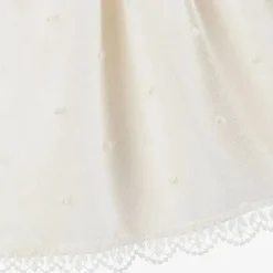 Paz Rodriguez Dresses|Baby Dresses & Skirts*- Baby Girls Ivory Tulle & Cotton Dress
