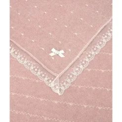 Paz Rodriguez Blankets & Quilts*- Baby Knit Newborn Hadas Blanket, Powder Pink/Beige