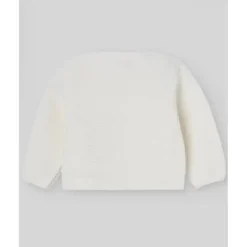 Paz Rodriguez Baby Tops*- Baby Knit Newborn Cardigan, Cream