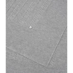 Paz Rodriguez Blankets & Quilts*- Baby Knit Newborn Blanket Pulgarcito, Grey Pearl