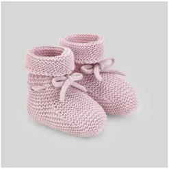 Paz Rodriguez Baby Gloves & Socks*- Baby Knit Newborn Booties, Magnolia