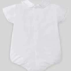 Paz Rodriguez Baby One-Pieces*- Baby Knit Body Esencial, Cream