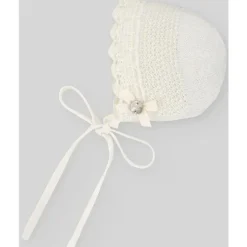 Paz Rodriguez Baby Hats*- Baby Knit Newborn Bonnet, Cream/Beige