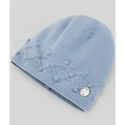 Paz Rodriguez Baby Hats*- Baby Knit Newborn Hat, Chalk Blue