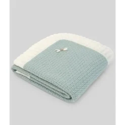 Paz Rodriguez Blankets & Quilts*- Baby Knit Newborn Blanket Shawl Ruiseñor, Chalk Pink/Nacar