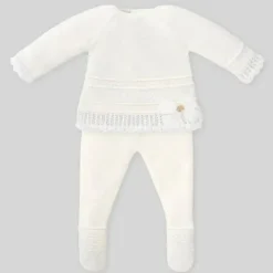 Paz Rodriguez Take Me Home Outfits*- Take Me Home Set Knit Sweater & Leggings Dulzura, Cream