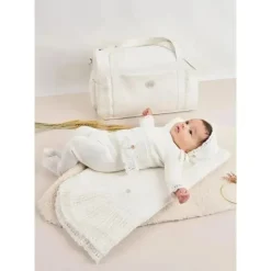 Paz Rodriguez Take Me Home Outfits*- Take Me Home Set Knit Sweater & Leggings Dulzura, Cream