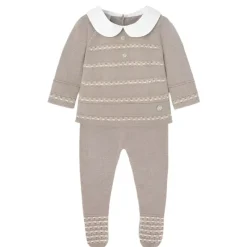 Paz Rodriguez Take Me Home Outfits*- Take Me Home Sweater & Leggin Set Merlin, Blue Cloud/Light Brown