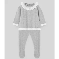 Paz Rodriguez Take Me Home Outfits*- Take Me Home Set Sweater & Leggins Set Pulgarcito, Grey Pearl
