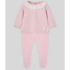 Paz Rodriguez Take Me Home Outfits*- Take Me Home Set Sweater & Leggins Set Glaciar, Chalk Pink