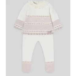 Paz Rodriguez Take Me Home Outfits*- Take Me Home Set Sweater & Leggins Set, Cream/Beige